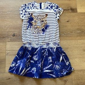 Tiger catimini dress size 8 in good conditions (made in France)